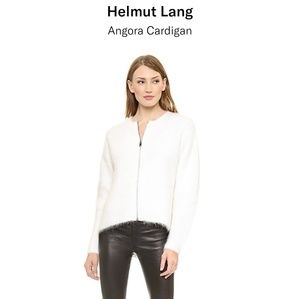Helmut Lang Angora long sleeve sweater
